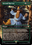 Second Harvest (Borderless) [The Lord of the Rings: Tales of Middle-Earth Commander] Foil
