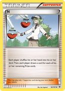 N (92/101) [Black & White: Noble Victories] Reverse Holofoil