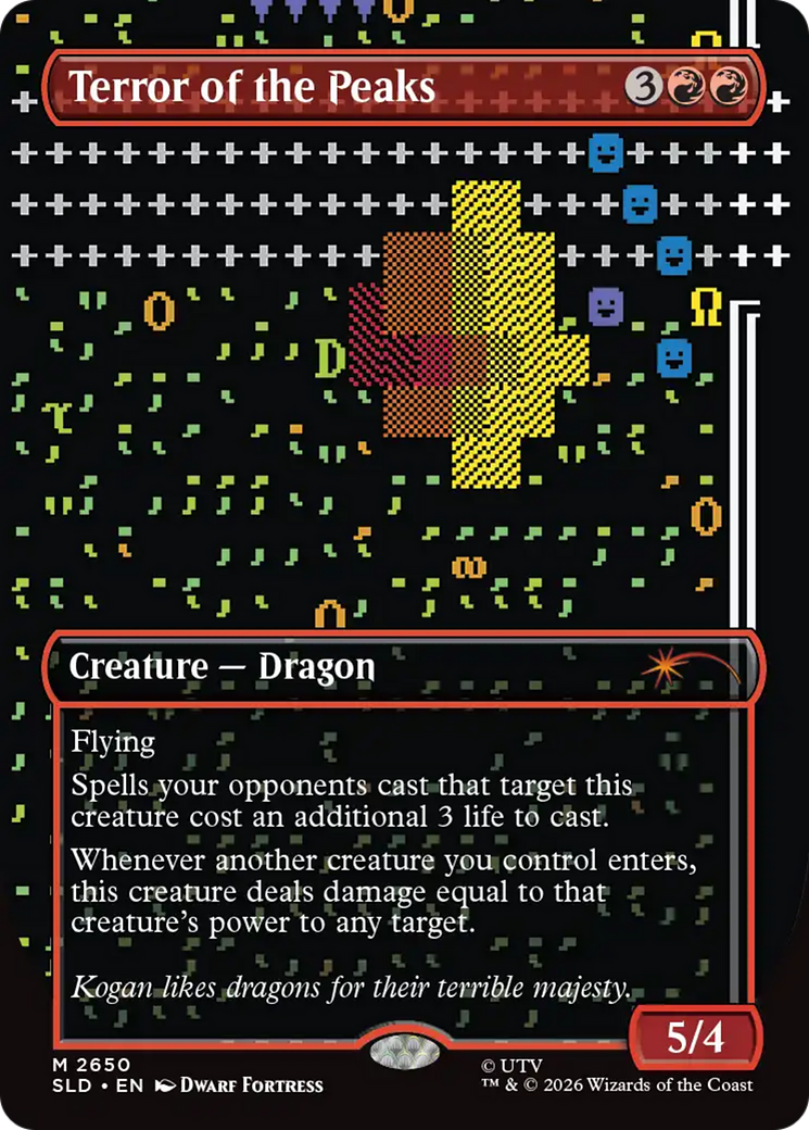 Terror of the Peaks [Secret Lair Drop Series] Foil