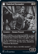 Panicked Bystander // Cackling Culprit [Innistrad: Double Feature] Foil