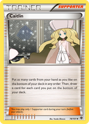 Caitlin (78/101) [Black & White: Plasma Blast] Reverse Holofoil