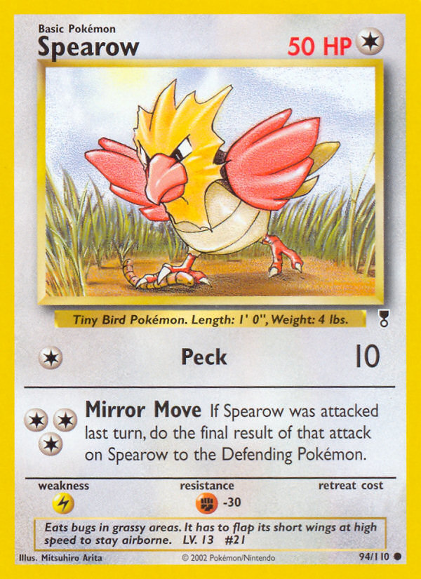 Spearow (94/110) [Legendary Collection] Reverse Holofoil