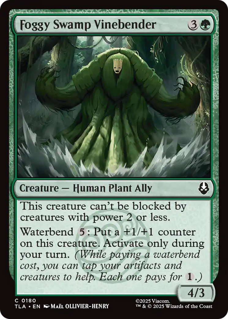 Foggy Swamp Vinebender [Avatar: The Last Airbender] Foil