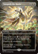 Vanquish the Horde (Borderless) [Innistrad Remastered] Foil