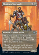 Mentor of the Meek (Borderless Alternate Art) [Double Masters 2022] Foil