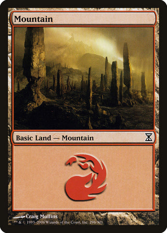 Mountain (296) [Time Spiral] Foil