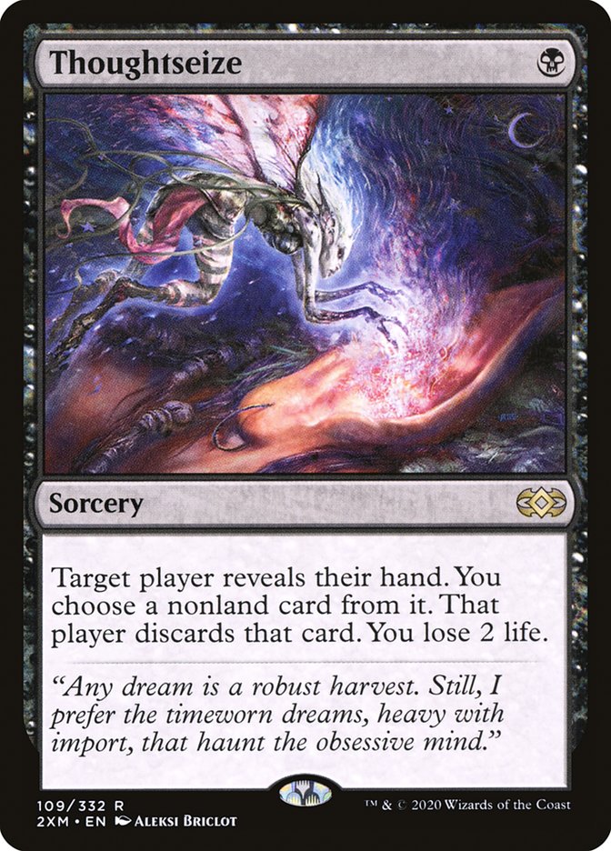 Thoughtseize [Double Masters] Foil