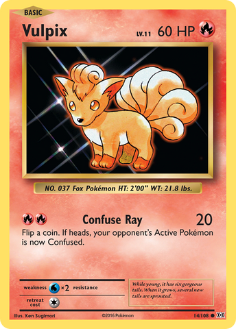 Vulpix (14/108) [XY: Evolutions] Reverse Holofoil