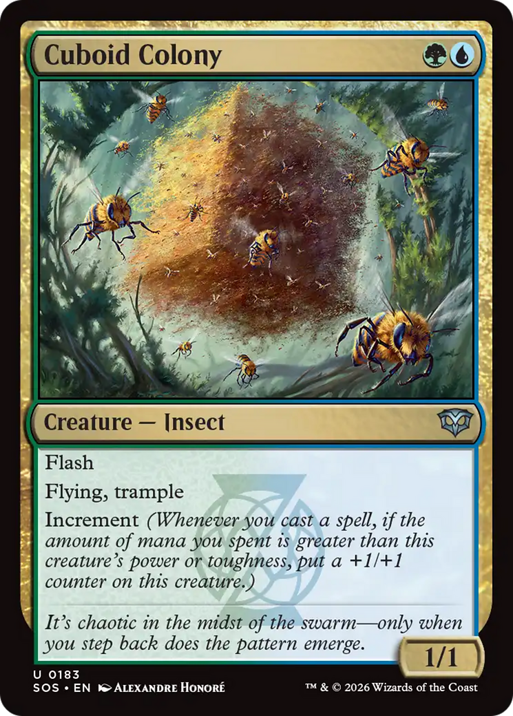 Cuboid Colony [Secrets of Strixhaven] Foil