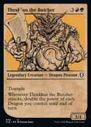 Thrakkus the Butcher (Showcase) [Commander Legends: Battle for Baldur's Gate] Foil