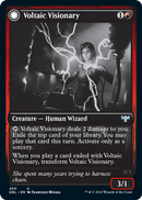 Voltaic Visionary // Volt-Charged Berserker [Innistrad: Double Feature] Foil