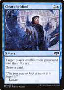 Clear the Mind [Ravnica Allegiance] Foil