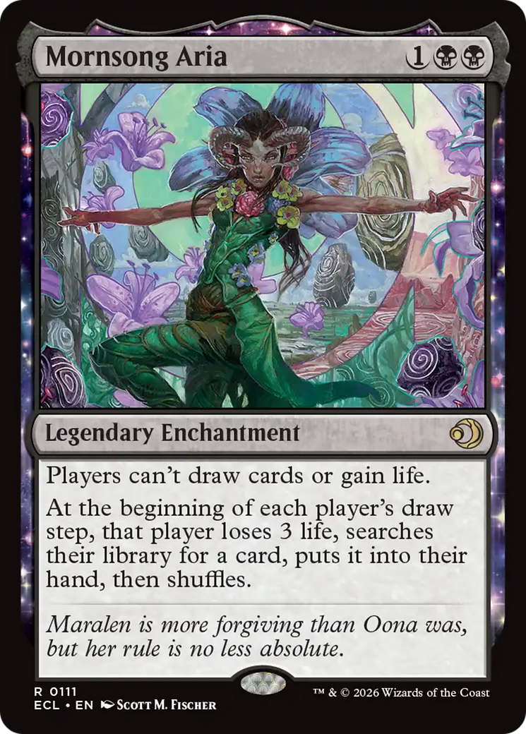 Mornsong Aria [Lorwyn Eclipsed] Foil