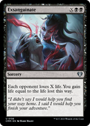 Exsanguinate [Commander Masters] Foil