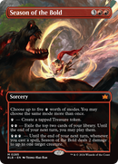 Season of the Bold (Borderless) [Bloomburrow] Foil