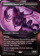 Doomsday Excruciator (Borderless) [Duskmourn: House of Horror] Foil