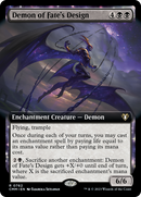 Demon of Fate's Design (Extended Art) [Commander Masters] Foil