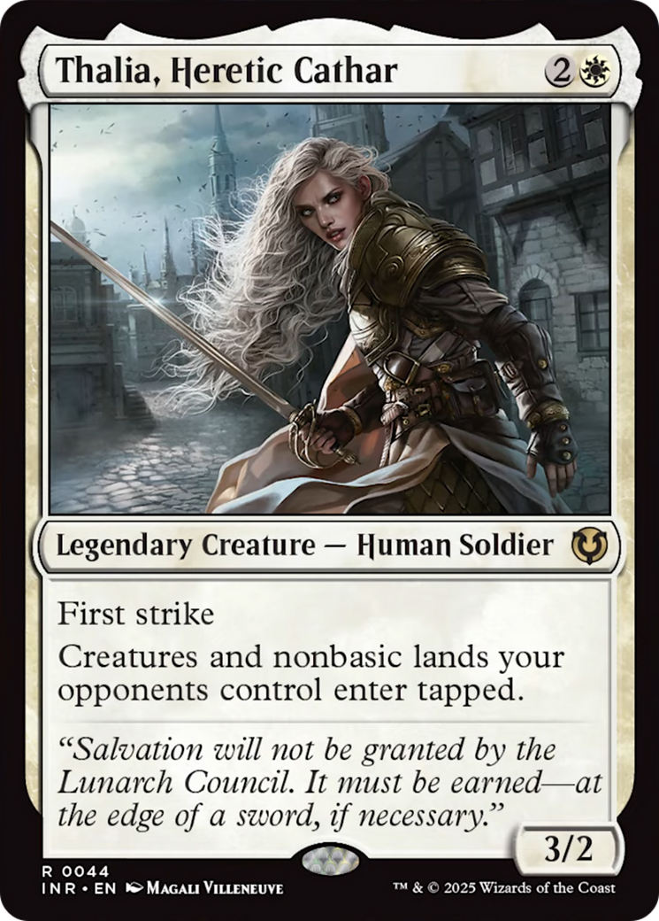 Thalia, Heretic Cathar [Innistrad Remastered] Foil