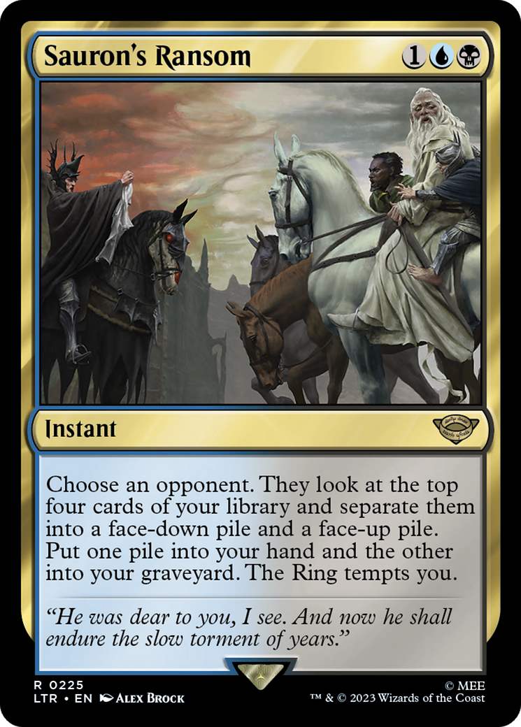 Sauron's Ransom [The Lord of the Rings: Tales of Middle-Earth] Foil