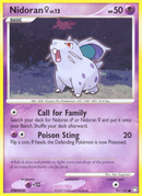 Nidoran (91/123) (Female) [Diamond & Pearl: Mysterious Treasures] Reverse Holofoil