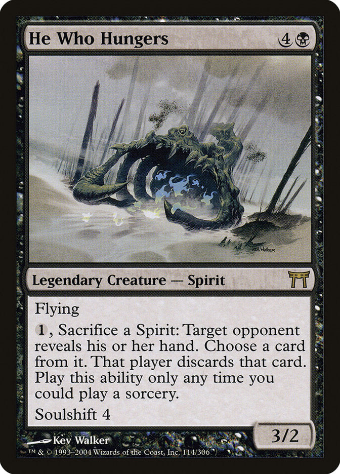 He Who Hungers [Champions of Kamigawa] Foil