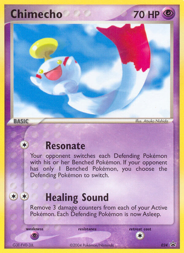 Chimecho (024) [Nintendo: Black Star Promos] Holofoil