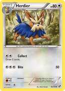 Herdier (82/114) [Black & White: Base Set] Reverse Holofoil