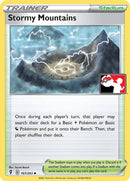 Stormy Mountains (161/203) [Prize Pack Series One] Holofoil