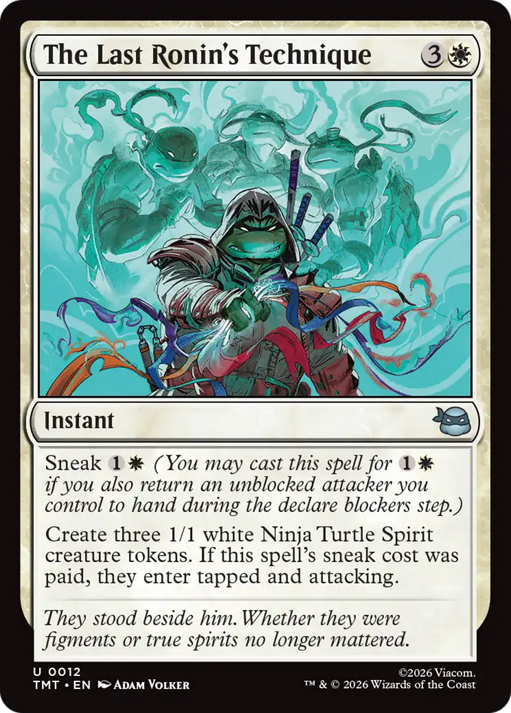 The Last Ronin's Technique [Teenage Mutant Ninja Turtles] Foil
