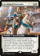 Acclaimed Contender (Extended Art) [Throne of Eldraine] Foil