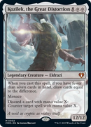 Kozilek, the Great Distortion [Commander Masters] Foil