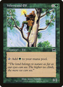 Wirewood Elf [Onslaught] Foil
