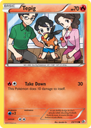 Tepig (25/113) [Black & White: Legendary Treasures] Reverse Holofoil