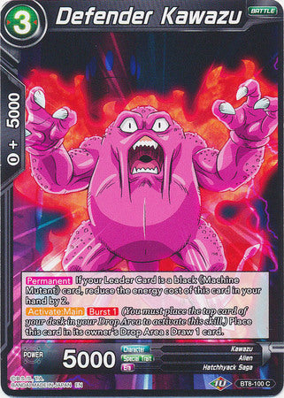 Defender Kawazu (BT8-100) [Malicious Machinations] Parallel Foil