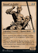 Rasaad yn Bashir (Showcase) [Commander Legends: Battle for Baldur's Gate] Foil