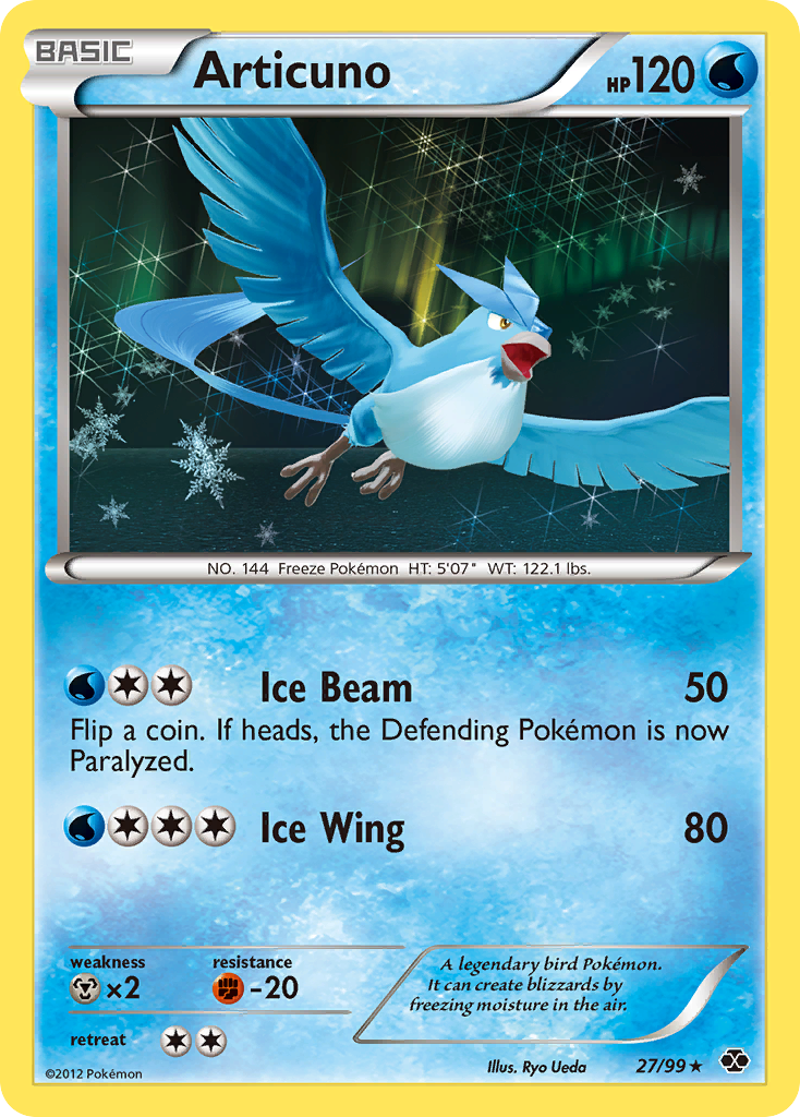 Articuno (27/99) [Black & White: Next Destinies] Reverse Holofoil
