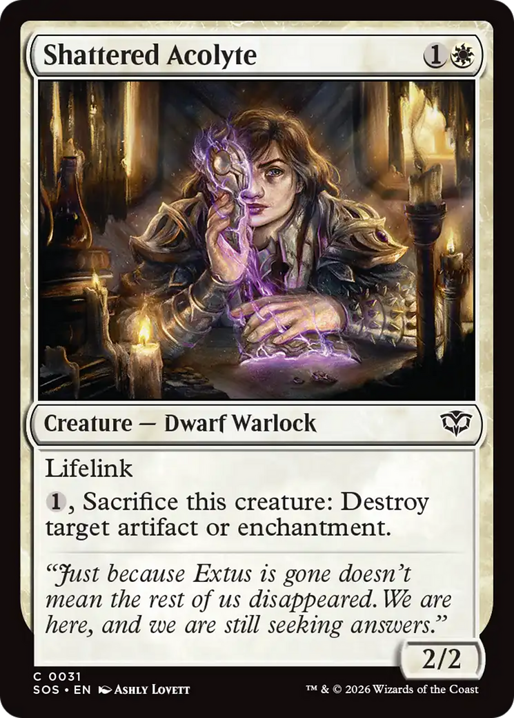 Shattered Acolyte [Secrets of Strixhaven] Foil