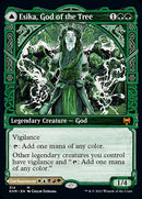 Esika, God of the Tree // The Prismatic Bridge (Showcase) [Kaldheim] Foil