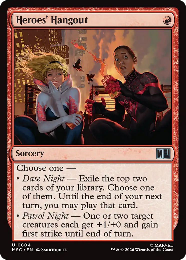 Heroes' Hangout [Marvel Super Heroes Commander] Foil