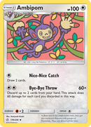 Ambipom (170/236) [Sun & Moon: Cosmic Eclipse] Reverse Holofoil