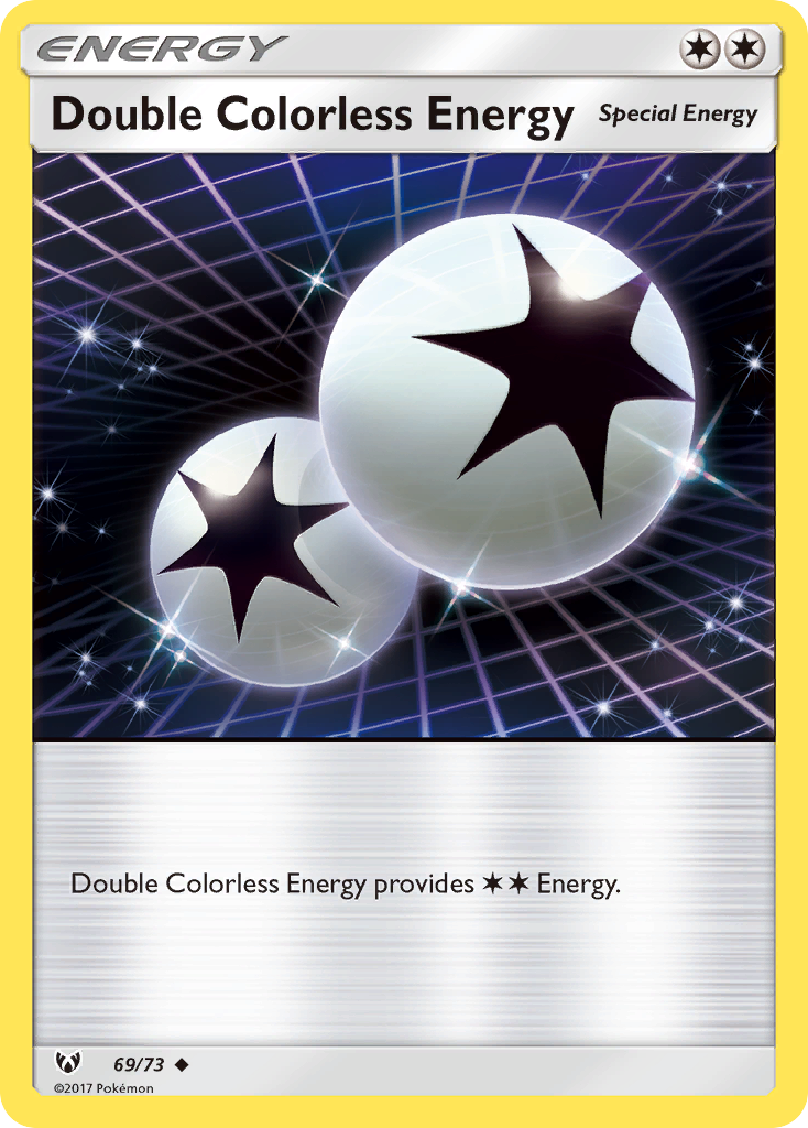 Double Colorless Energy (69/73) [Sun & Moon: Shining Legends] Reverse Holofoil