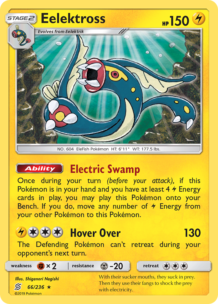 Eelektross (66/236) [Sun & Moon: Unified Minds] Reverse Holofoil