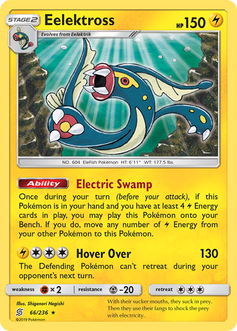Eelektross (66/236) [Sun & Moon: Unified Minds] Reverse Holofoil