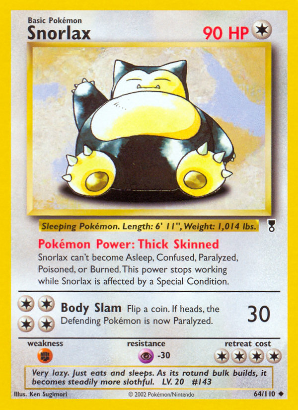 Snorlax (64/110) [Legendary Collection] Reverse Holofoil