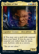 The Face of Boe [Doctor Who] Foil