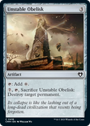 Unstable Obelisk [Commander Masters] Foil