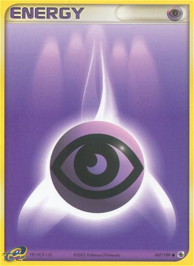 Psychic Energy (107/109) [EX: Ruby & Sapphire] Reverse Holofoil
