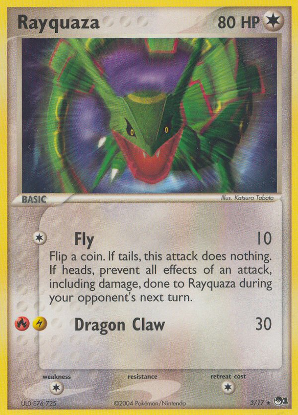 Rayquaza (3/17) [POP Series 1] Holofoil