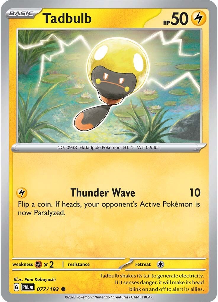 Tadbulb (077/193) [Scarlet & Violet: Paldea Evolved] Reverse Holofoil
