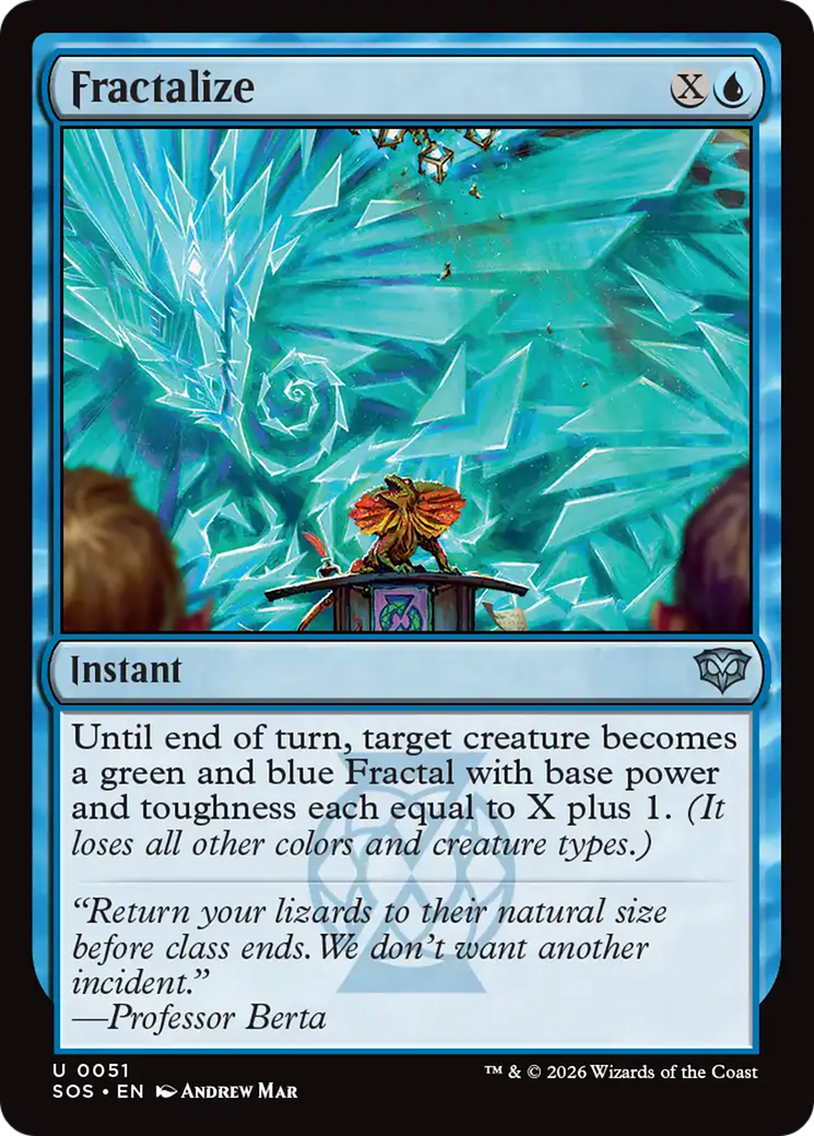 Fractalize [Secrets of Strixhaven] Foil